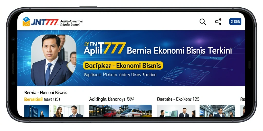 Antarmuka JNT777 yang informatif dan menawan.