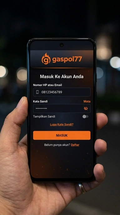 Masuk Akun gaspol77 untuk Pengguna Android